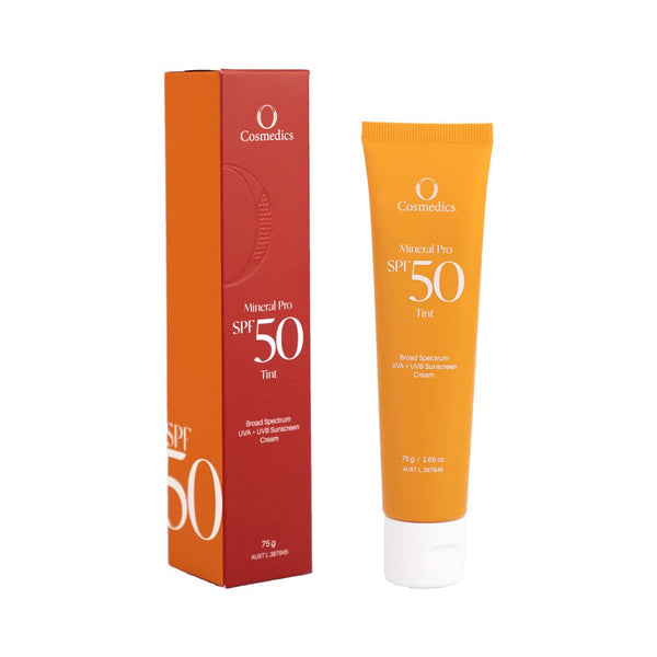 O Cosmedics Mineral Pro Tinted SPF50 - In stock In Store or Contact Us to Purchase