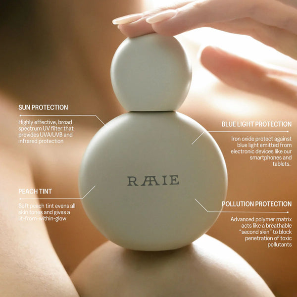 RAAIE Sun Milk Drops Tinted SPF50 45ml